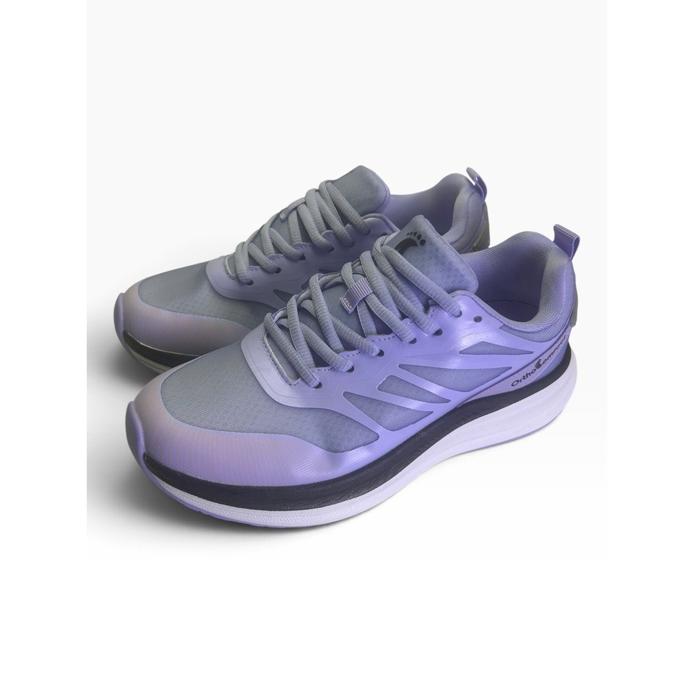 OrthoComfoot Womens Orthopedic Running Shoes 7 US 37.5 EU Purple 25YD10G NEW